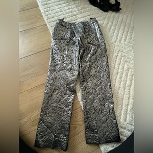 Zadig and Voltaire posh metallic Jacquard pant
